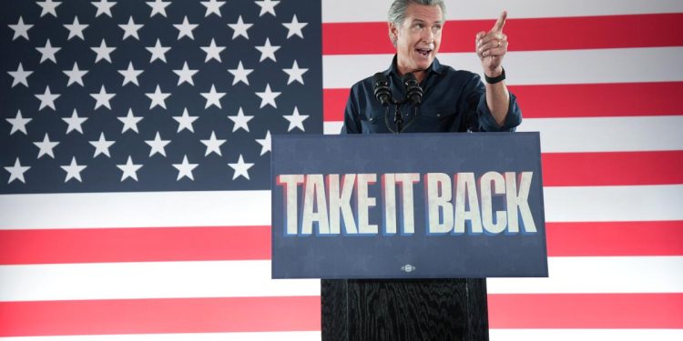 Gavin Newsom’s Houston Trip Felt Like a Presidential Campaign Stop