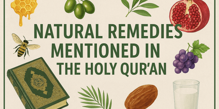 🌿 Natural Remedies Mentioned in the Holy Qur’an: A Deep Dive Into Divine Healing